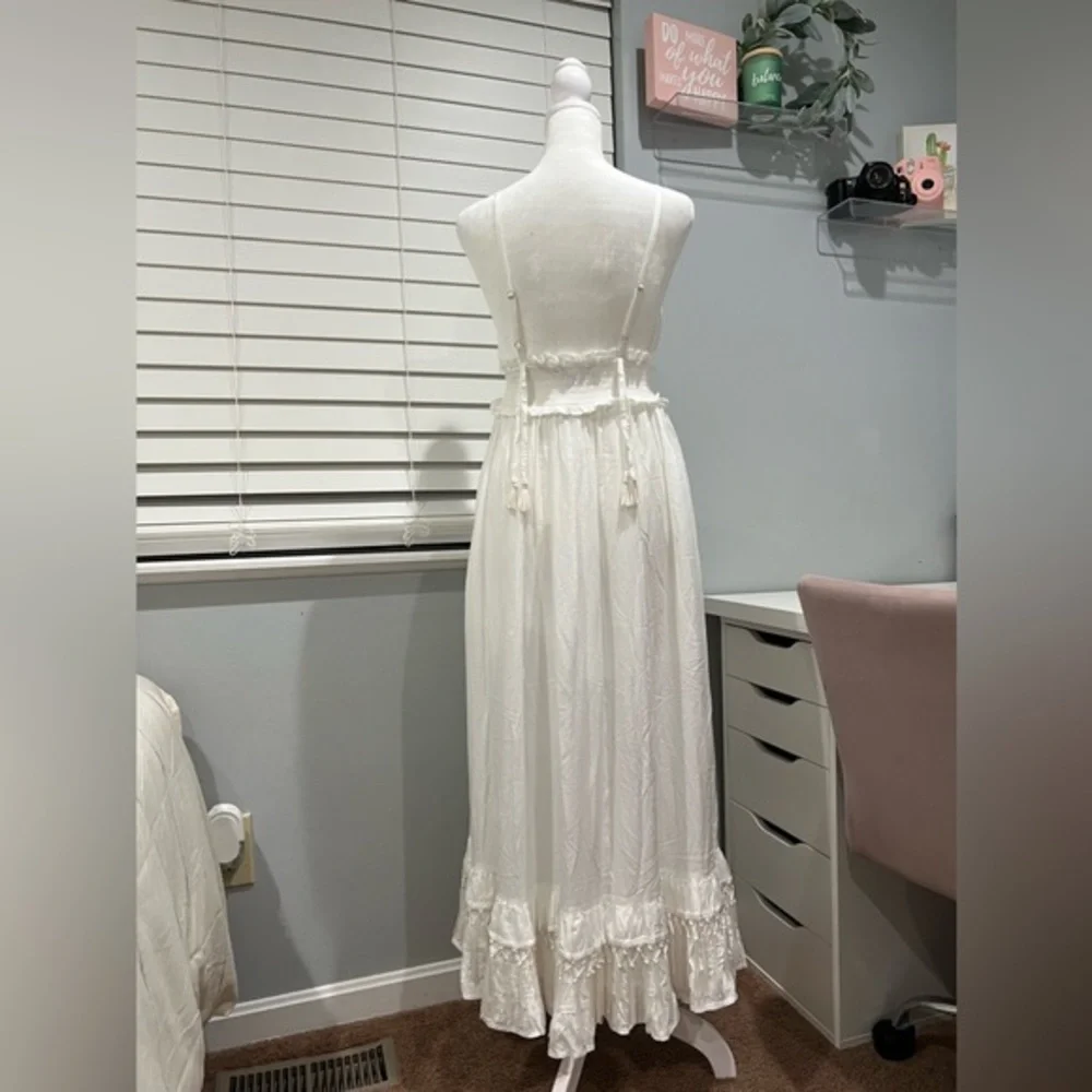 Shore Tassel Maxi Dress NWT Size‎ S